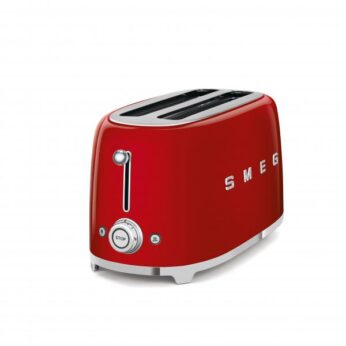 Broodrooster 2x4, rood Smeg - Afbeelding 2