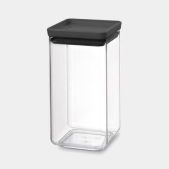 Voorraadbus Tasty 1.6 ltr Dark Grey Brabantia