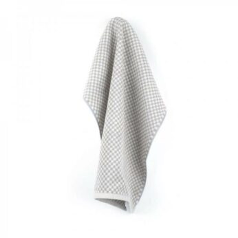 Handdoek Small Check Grey Bunzlau Castle - Afbeelding 3