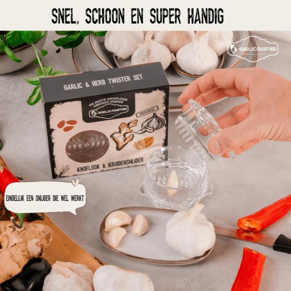 Knoflooksnijder GarlicMaster - Afbeelding 7