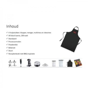 Staafmixer BBQ-box zwart Bamix - Afbeelding 5