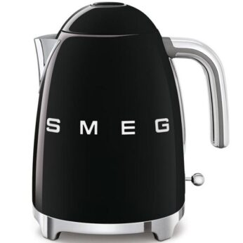 Waterkoker, zwart Smeg
