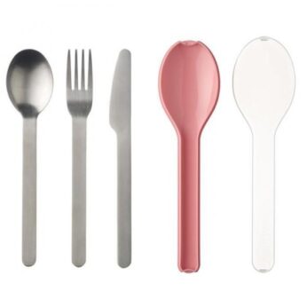 uc Bestekset Nordic Pink 3 delig Mepal