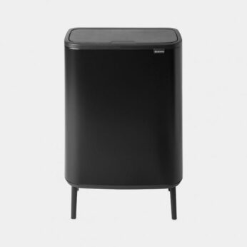 Touch Bin Bo* Hi 2x30ltr zwart Brabantia