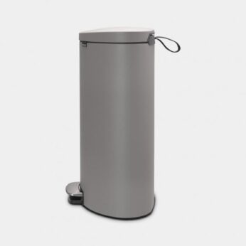 Pedaalemmer Flatback 40ltr Mineral Grey Brabantia - Afbeelding 4