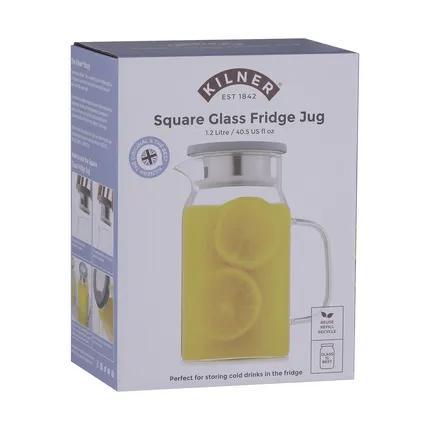 Waterkaraf met filter 1.2 ltr. Kilner - Afbeelding 2