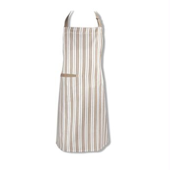 Schort streep beige KOOK