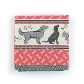 Handdoek Dogs Red Bunzlau Castle