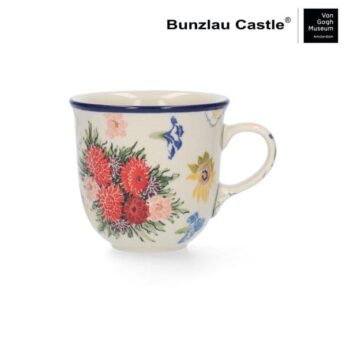 Mok Tulip 200ml 50th Anniversary VGM Bunzlau Castle