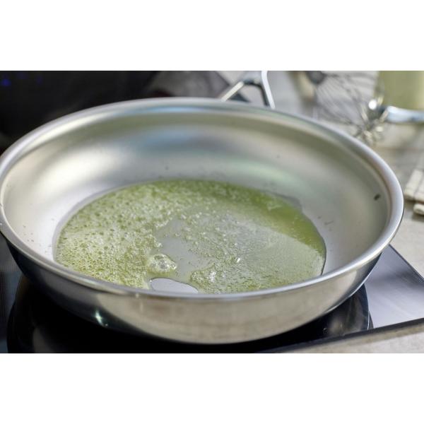 Koekenpan 28cm NanoTouch Silverline-7 +AluPlus Koekenpan 24cm Demeyere - Afbeelding 5