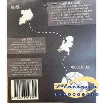 GENIET koffiebonen 250 gram 't Nederhofje - Afbeelding 2