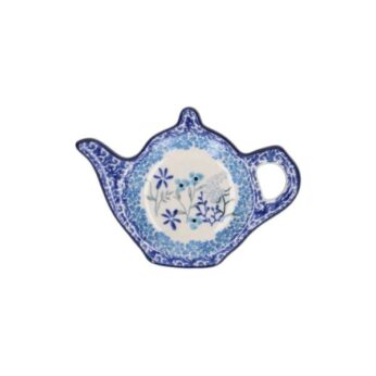 Theezakjesschaaltje-theepot Festive Bunzlau Castle