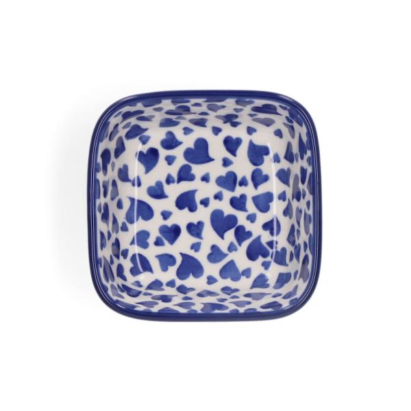 Schaal vierkant 170ml Dancing Hearts Bunzlau Castle - Afbeelding 2