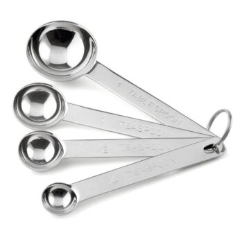 Maatlepelset rvs 4 stuks Weis