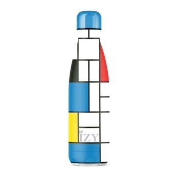 Isoleerfles* 500ml Mondriaan Izy Bottles - Afbeelding 2