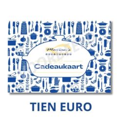 Kadobon 10 euro  Marian's Kookwereld