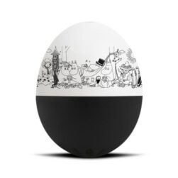 Piepei Moomin zwart-wit Brainstream