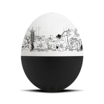 Piepei Moomin zwart-wit Brainstream