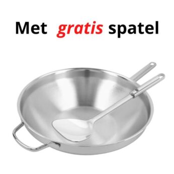 Wok 32 cm + spatel Apollo-7 Demeyere
