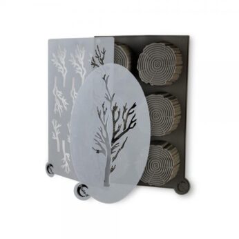 Plate-it garneermallen Wood 3 dlg set