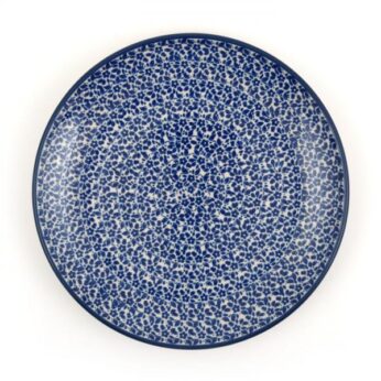 Bord plat 25,5cm Indigo Bunzlau Castle