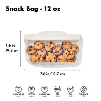 Herbruikbare snackzak 330ml OXO - Afbeelding 2