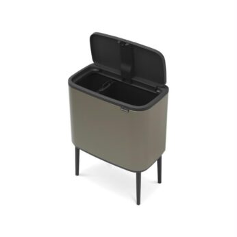 Touch Bin Bo* 11+23 ltr. platin Brabantia - Afbeelding 3
