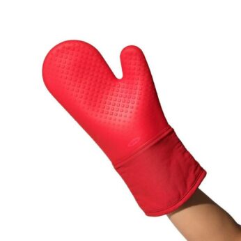 Ovenwant* silicone/stof rood OXO - Afbeelding 4