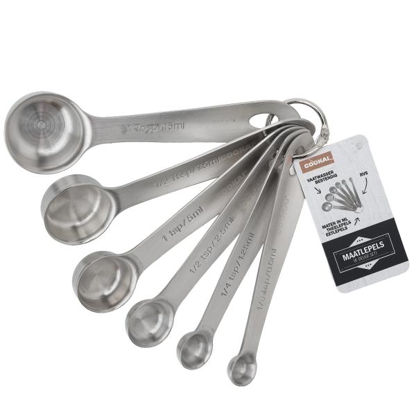 Maatlepelset 6dlg. Cookai