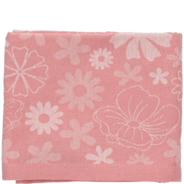 Theedoek Flowerbed Pink Bunzlau Castle - Afbeelding 3