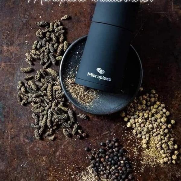 Nootmuskaatmolen zwart Giftset Microplane - Afbeelding 5