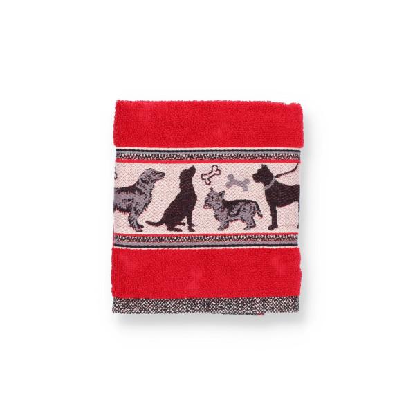 Handdoek Dogs Red Bunzlau Castle - Afbeelding 2