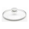 De Buyer glasdeksel met rvs knop voor wok ø 32 cm