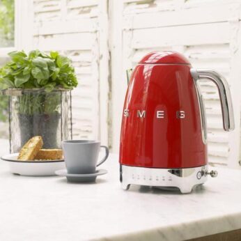 Waterkoker instelbaar, rood Smeg - Afbeelding 3