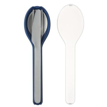 Bestekset= Nordic Denim 3 delig Mepal - Afbeelding 2