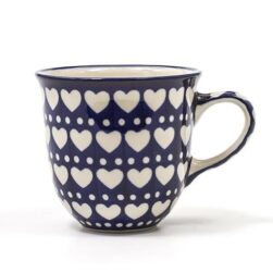 Mok Tulip 340ml Blue Valentine Bunzlau Castle