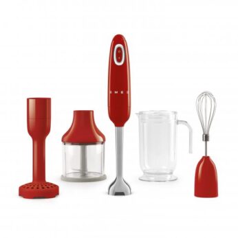 UC Staafmixer, rood incl. accessoires Smeg