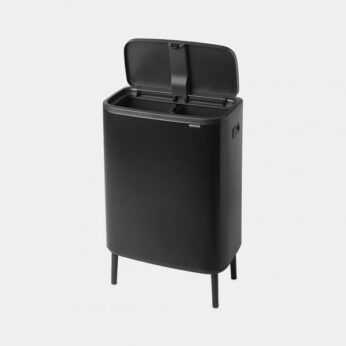Touch Bin Bo* Hi 2x30ltr zwart Brabantia - Afbeelding 3