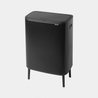 Touch Bin Bo* Hi 2x30ltr zwart Brabantia - Afbeelding 2