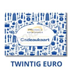 Kadobon 20 euro Marian's Kookwereld