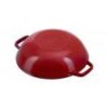 Wok 30cm rood met deksel Staub - Afbeelding 4