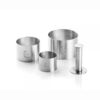 Plate-it garneerringen rond met pusher 4 dlg set