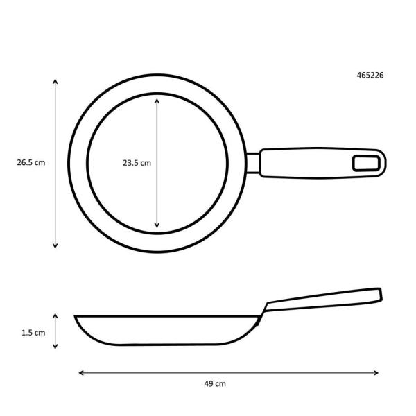 Flensjespan 26cm Titan Ibili - Afbeelding 3