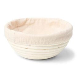 Rijsmand rond met deegkleed 20cm BrandNewCake