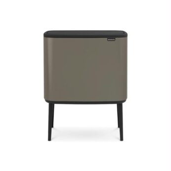 Touch Bin Bo 3x11 ltr.Platinum Brabantia