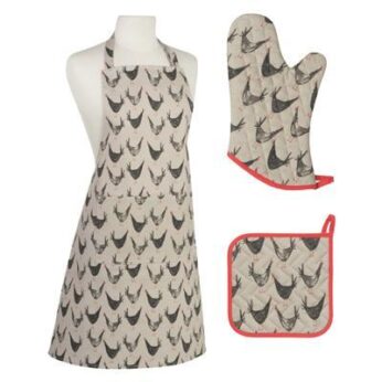 Pannenlap Chicken Scratch Now Design - Afbeelding 2