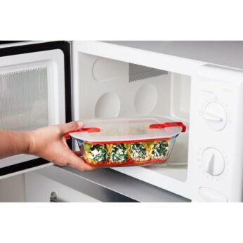 Braadslede= 14x12cm glas Pyrex - Afbeelding 5