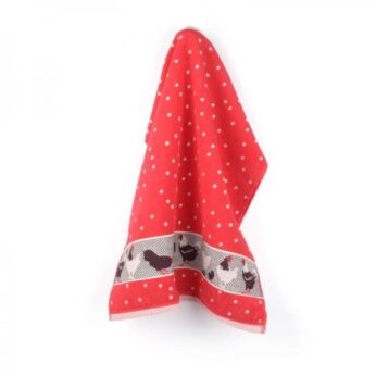 Handdoek Chickens Red Bunzlau Castle - Afbeelding 4