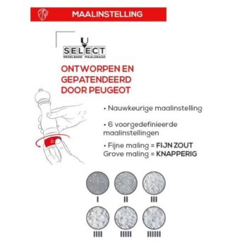 Zoutmolen nw Daman 16cm US Peugeot - Afbeelding 8