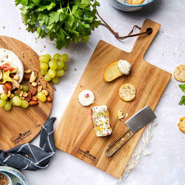 Serveerplank 59x20 Pure Teak Bowls & Dishes - Afbeelding 5